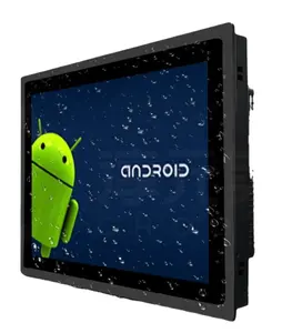 Ordenador de pantalla táctil capacitiva industrial Android de 21,5 pulgadas para Terminal inteligente tableta industrial integrada Android 13