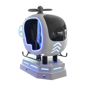 Apparence cool de réalité virtuelle avion vr simulateur de mouche vr équipement de parc d'attractions vr