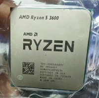 Untuk Prosesor CPU Desktop AMD Ryzen 5 3600 R5 3600 Bekas 6 Core 12 Thread 3.6GHz Base 4.2GHz Boost Socket AM4