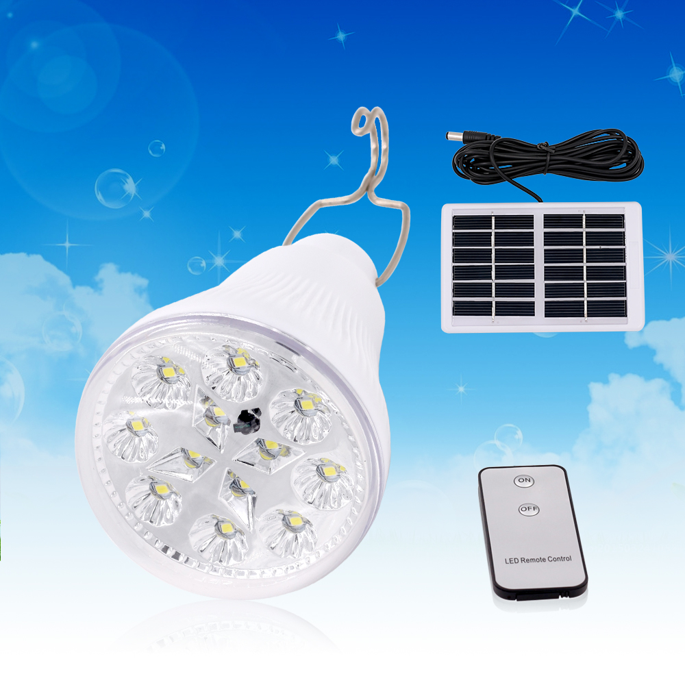 1 Вт перезаряжаемая умная энергосберегающая Солнечная лампа с крючком