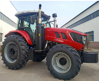 Tracteur diesel 4x4 certifié CE de 120 à 180 CV, compatible avec le charrue réversible hydraulique, le creuseur de fossés et autres équipements agricoles.
