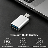 Adaptateur OTG USB-C vers USB 3.0 Super Rapide 5 Gbit/s en Aluminium Mini Plug & Play Convertisseur USB-C Vente en Gros OEM
