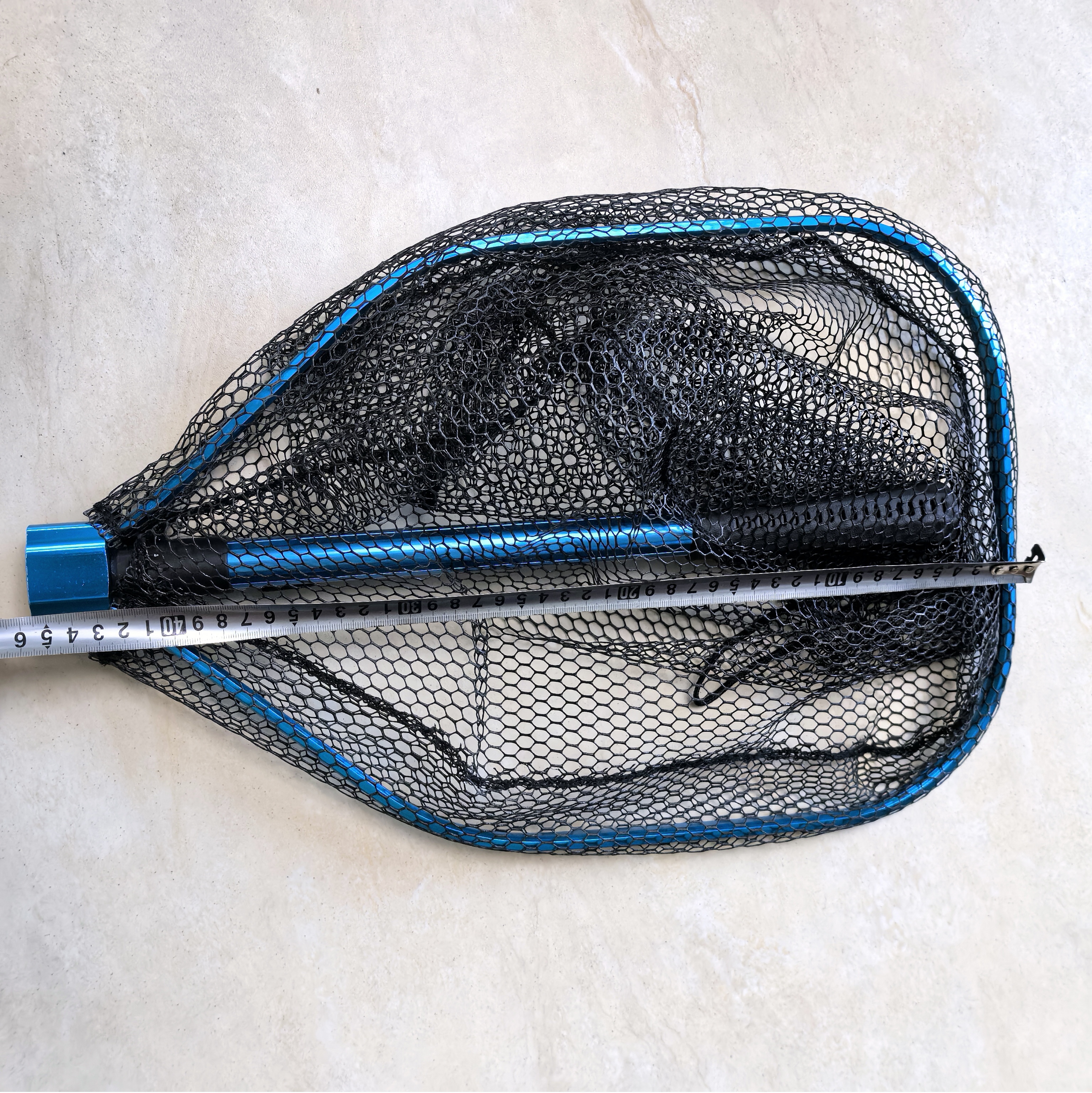 Blue-folding glue net