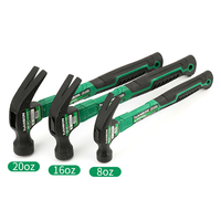 Marteau multi-outils professionnel griffe en acier au carbone forgé type américain marteaux à clous de charpentier marteau à griffes droites