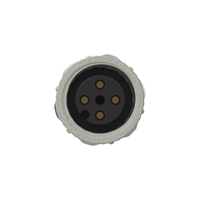 Bouclier d'alimentation d'usine étanche mâle femelle M12 connecteur de câble surmoulé pour bus, boîtes de capteur/actionneur IP67 ethercat