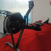 Máquina de Remo Profesional para Gimnasio, Uso Comercial en Clubes Deportivos, con Resistencia de Viento Infinita