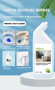 OEM Produit <span class=keywords><strong>de</strong></span> nettoyage ménager Paquet <span class=keywords><strong>de</strong></span> détail Salle <span class=keywords><strong>de</strong></span> bain <span class=keywords><strong>Bicarbonate</strong></span> <span class=keywords><strong>de</strong></span> <span class=keywords><strong>soude</strong></span> Nettoyant pour toilettes Garder la cuvette des toilettes Propre Détergent liquide - Product Image 5