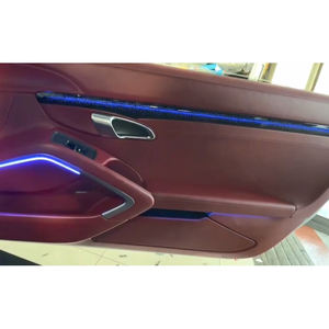 Éclairage d'ambiance intérieur de voiture LED Symphony amélioré pour Porsche 718 20116 à 2023, bande décorative d'ambiance, accessoires - Product Image 6