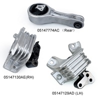 Soporte de Motor Izquierdo Personalizado 05147129AD para Journey 2.4L 2011-2020 / 05147774AC Trasero / 05147130AE Derecho, Duradero y de Primera Calidad