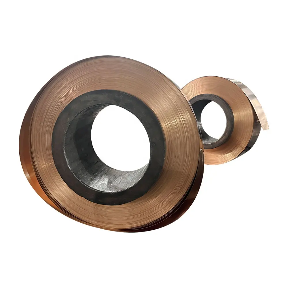 Industrial Application Nickel Strip Coil Copper Tapes C17200 Hardened C17500 Beryllium Copper