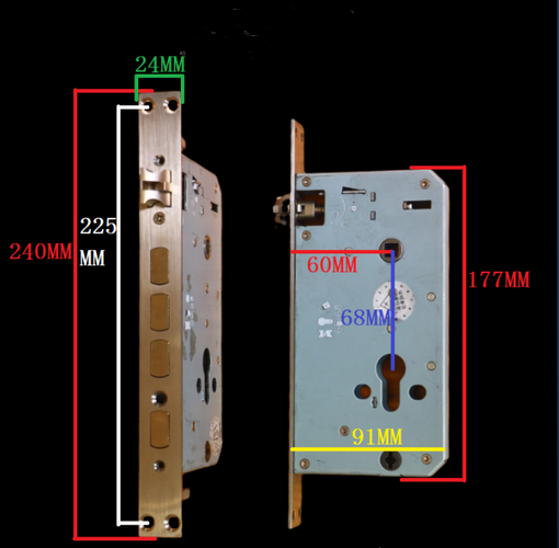 Внутренняя Автоматическая цифровая клавиатура сигнализация предупреждение электронный ключ код дверной замок вход данных из дома
