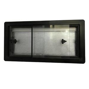 Fenêtre coulissante en verre trempé 1200x500mm avec store enrouleur et <span class=keywords><strong>moustiquaire</strong></span> pour accessoires de camping-car, camping-car - Product Image 3