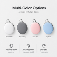 Localisateur GPS pour animaux de compagnie, dispositif anti-perte pour chats et chiens, suivi Bluetooth, compatible IOS/Android, rappel de faible batterie, traceur