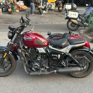 Motocyclette à trois roues d'occasion Changjiang Bobbie 400 Vintage avec side-car, provenant du Guangdong, avec marche arrière et frein CBS - Product Image 6