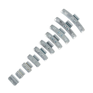 Çelik jantlar <span class=keywords><strong>60g</strong></span> için Toolon yeni galvanizli demir klipsli jant denge ağırlıkları - Product Image 4