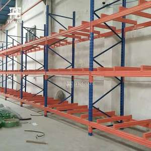 מדפי מחסן 77x72x24 אינץ' מדפי אחסון למכונות מדפי מחסן עם סלי אחסון 4 מטר 4.5 מטר גובה - Product Image 6