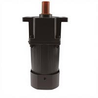 Moteur asynchrone triphasé/monophasé à engrenages YN90 90-120W 110/220/380V 50/60Hz IP44 à montage sur panneau en aluminium 8-500 tr/min pour chaudière