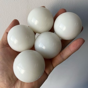 Balles rebondissantes en caoutchouc blanc de 49 mm <span class=keywords><strong>avec</strong></span> LED multicolores activées par l'impact et logo imprimé pour la promotion de la marque, le <span class=keywords><strong>jeu</strong></span> sensoriel et les cadeaux de fête - Product Image 6
