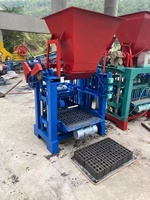 Extrudeuse de Briques Semi-Automatique 4-35 pour Briques Creuses/Pleines, Machine de Fabrication de Briques à Utilisation Facile