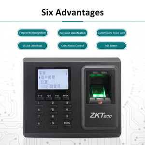 ZK TECO F2 miễn phí SDK nhân viên thời gian tham dự Hệ thống sinh trắc học Máy quét dấu vân tay thời gian tham dự máy thời gian đồng hồ vân tay - Product Image 3