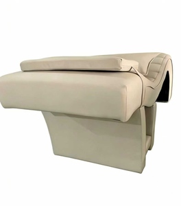 New High-End S-Shaped Eyelash & Beauty Salon <b>Bed</b> with Modern Design Leather Wood Frame Curved Feature - Product Image 6