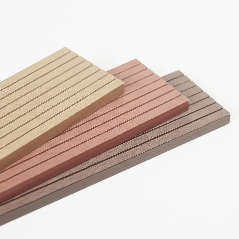 New environmental protection waterproof fire retardant wood plastic material sauna solid wood flooring