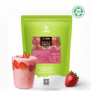 Polvo de Fresa Popular para Bebidas Instantáneas, Sabor Dulce a Fruta, Sabor Suave para Té con Leche, Té de Burbujas, Certificado Halal, Aditivos de Azúcar - Product Image 2