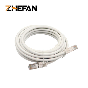 ZHEFAN OEM alimentation <span class=keywords><strong>Rj45</strong></span> Cat6A câble <span class=keywords><strong>Cat7</strong></span> <span class=keywords><strong>Rj45</strong></span> cordon de raccordement câble réseau Ethernet câble réseau sans halogène à faible fumée - Product Image 2