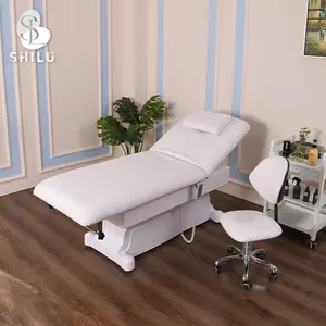 Cama de masaje eléctrico de estilo moderno Shilu, cama de belleza elegante duradera para salón de belleza, cama de masaje Facial de belleza más suave YMC9