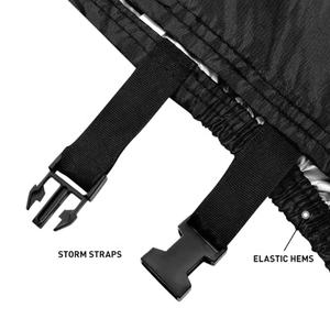 <span class=keywords><strong>Cubierta</strong></span> impermeable de alta densidad para bicicleta, <span class=keywords><strong>cubierta</strong></span> de polvo para exteriores, protección redonda, fácil de llevar - Product Image 2