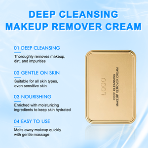 Baume Nettoyant Visage Doux et Nourrissant, Écologique et Réutilisable, Démaquillant Naturel pour Usage Domestique – Marque Blanche - Product Image 2