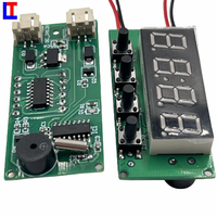 Horloge de prière Circuit imprimé PCBA assemblage Mini compte à rebours LCD minuterie avec conception de verrouillage numérique