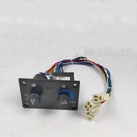 Panneau de commande de thermostat de climatisation pour bulldozer Shantui SD16/SD32/SD22 23Y-58D-15000 Fabriqué en Chine Garantie de 3 mois