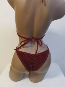 महिलाओं के लिए नई वेलवेट बॉडीबिल्डिंग पोज़िंग सूट प्रतियोगिता बिकनी एनपीसी आईएफबीबी डब्लूएफबीबी - Product Image 5