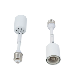 Universal E27 to E27 Extension LED <strong>Lamp</strong> <strong>Holder</strong> Plastic ABS Desk <strong>Lamp</strong> Adjustment Accessories Wholesale From Manufacturer - Product Image 6