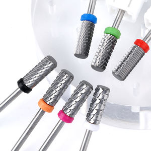 5.0 מ "מ ברמה גבוהה חבית קצת שטוח העליון בטיחות להשתמש בשיער הסרת ג 'ל אקריליק מקדח חותך כרסום חותך את מקדחה קרביד - Product Image 4