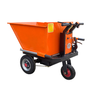 Nuevo Carro de Mano Eléctrico con Contenedor Rodante, Vehículo Agrícola, Triciclos de Construcción con Personalización OEM para la Construcción