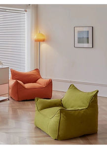 โซฟาผ้าคลุมเก้าอี้ถุงถั่ว - โซฟาขนาดใหญ่เตียงกระสอบเก้าอี้ถุงถั่ว - Product Image 4