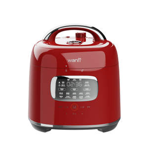 Cuisinière à <span class=keywords><strong>riz</strong></span> compacte <span class=keywords><strong>rouge</strong></span> 3L, écran tactile numérique, <span class=keywords><strong>autocuiseur</strong></span> électrique domestique multifonction - Product Image 1
