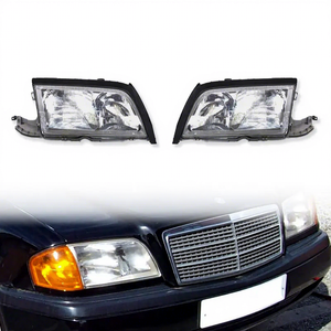 ไฟหน้าซีนอน W202 สำหรับรถยนต์เมอร์เซเดสเบนซ์ W202 อะไหล่รถยนต์ คลาส C ไฟหน้า 2028202461 2028202361 - Product Image 1