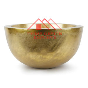 Decoration Wedding Table Centerpiece in Antique Gold Finished Barware Nightclub <b>Party</b> Decor Beverage Aluminium Ice Bucket Table - Product Image 2