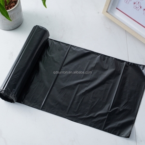 Black <b>Plastic</b> Large Garbage Bag <b>Plastic</b> Garbage Bag Lining <b>Plastic</b> Dustbin Lining Heavy Duty Bin Liners <b>Roll</b> Garbage Bag Wholesa - Product Image 2