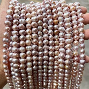 Cuentas Sueltas de Perlas Barrocas Auténticas de Zhuji de 4mm a <span class=keywords><strong>10mm</strong></span> Perlas Naturales de Agua Dulce Roscadas para Hacer Pulseras y Collares DIY - Product Image 4