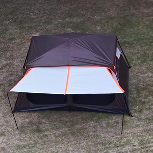 Nouvelle <span class=keywords><strong>tente</strong></span> <span class=keywords><strong>de</strong></span> camping double couche personnalisable pour l'extérieur, imperméable et anti-UV, pour 1 à 6 personnes, <span class=keywords><strong>tente</strong></span> <span class=keywords><strong>de</strong></span> camping multi-personnes - Product Image 3