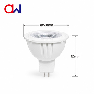หลอดไฟ LED AC DC12V MR16 5W SMD2835 ขั้ว GU5.3 ฐานพลาสติกอะลูมิเนียม ปรับความสว่างได้ สำหรับไฟส่องสว่างภายในอาคาร - Product Image 5