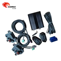 Kit Universal de Controlador de Válvula de Escape Electrónica OBD con Bluetooth, Aplicación, Control Remoto Inalámbrico, Actuadores Dobles y Llaves Inteligentes