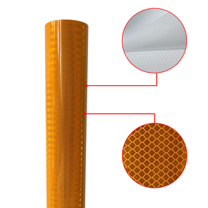 1.22*45.72 M <span class=keywords><strong>plotter</strong></span> cắt dấu hiệu vật nuôi <span class=keywords><strong>Vinyl</strong></span> tự dính lăng trụ phản chiếu Phim phản chiếu tấm cuộn cho an toàn đường bộ - Product Image 4