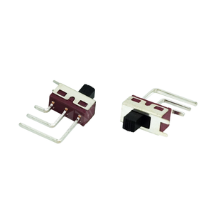 Interruptor de palanca SS-12D11A de 3A de alta corriente, 2 posiciones, de una sola fila, 3 pines, con patas dobladas, interruptor de dial directo, salida de fábrica - Product Image 5