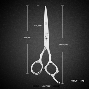 <span class=keywords><strong>Ciseaux</strong></span> pour barbier et coiffeur professionnels, ensemble pour coupe de cheveux, fait main, bon marché, 2 pièces - Product Image 5