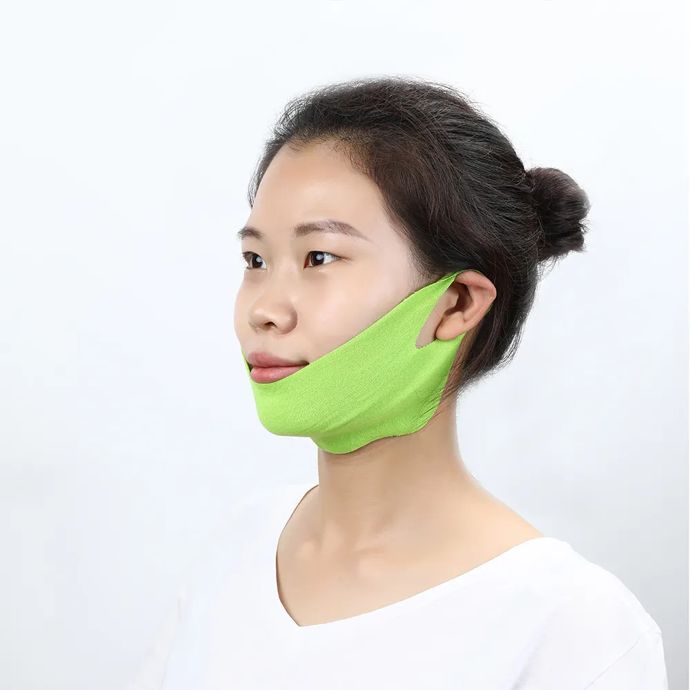 Hotsale V-shape Slim Mask Double Chin Reducer V-line Lifting Face Mask Neck Lifting Belt Patch for Firming Skin